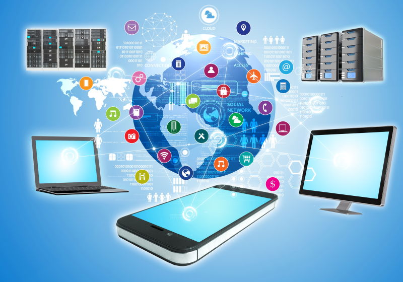 数字时代的互联工具 智能手机、计算机与应用软件服务